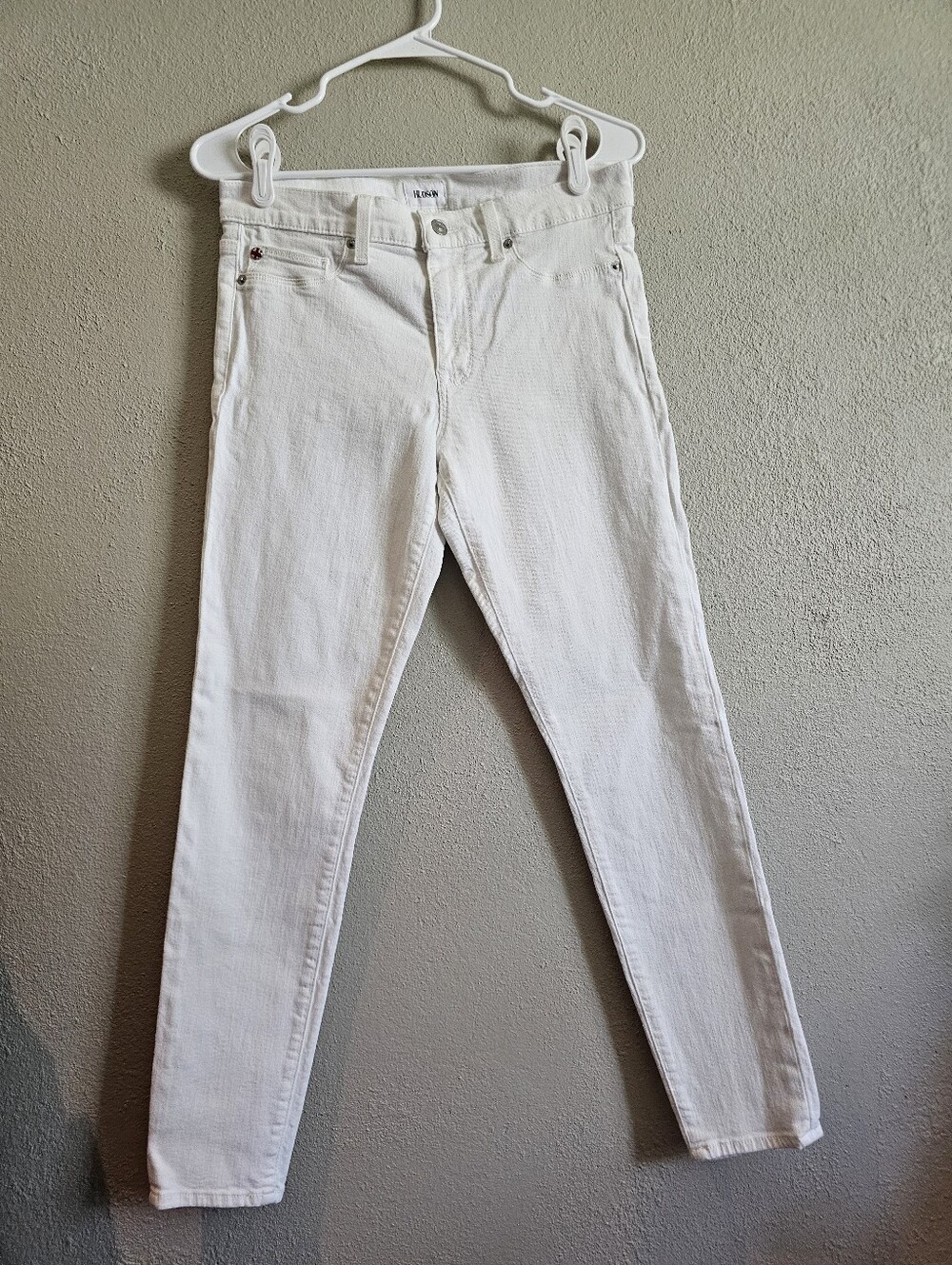 Hudson Jeans White Skinny Women's Jeans